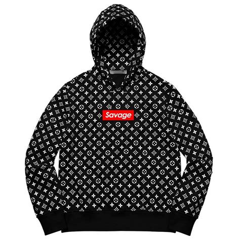 supreme x lv hoodie black|supreme louis vuitton prices.